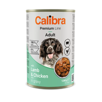 Calibra Dog Can Lamb - Chicken drėgnas maistas šunims, 1,24 kg