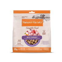 Nature’s Variety Completed Mini liofilizuotas maistas mažų veislių šunims su kalakutiena, 120 g