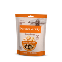Nature’s Variety Meat Chunks liofilizuoti vištienos kubeliai šunims, 50 g