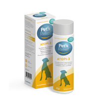 Pet’s Relief Atopi-3 papildai katėms ir šunims, raminantys sudirgusią odą, 200 ml