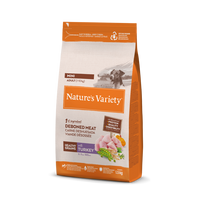 Nature's Variety Healthy Grain Mini Adult sausas maistas mažų veislių šunims su kalakutiena, 1,5 kg