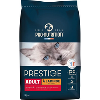 Pro Nutrition Prestige Sterilised Adult Turkey sausas maistas sterilizuotoms katėms, 10 kg
