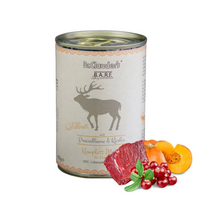 Dr. Clauder's Barf Wildbret mėsos ir daržovių konservai šunims su elniena, 800 g