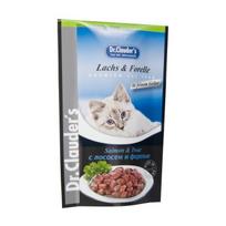 Dr. Clauders Best Pearls No. 01 Lachs - Forelle šlapias maistas katėms su lašiša ir upėtakiu drebučiuose, 100 g
