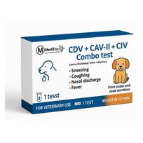 MediEra CDV + CAV-II + CIV antigenų kombinuotas greitasis testas, 1 vnt.