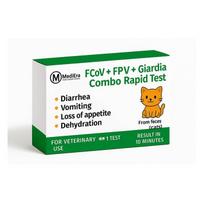 MediEra FCoV + FPV + Giardia lamblia antigenų kombinuotas greitasis testas, 1 vnt.