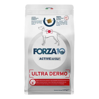 Forza10 Ultra Dermo Active sausas hipoalerginis maistas šunims, turintiems odos problemų, 1,5 kg