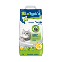 Biokat's Bianco Fresh Extra sušokantis kraikas katėms, 8 kg
