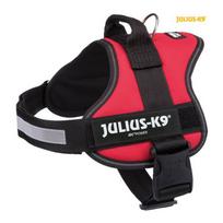 Trixie Julius K-9 petnešos šunims, XL, 82-118 cm, raudona