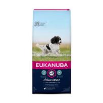 Eukanuba sausas maistas vidutinių veislių suaugusiems šunims su vištiena, 15 kg