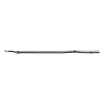Trixie Softline Elegance pritaikomas pavadys, XS-S 2m/15mm, juodas/grafito