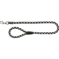 Trixie Cavo Reflect pavadys, L-XL 1m/18mm, juodas/atspind.