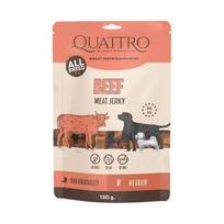 Quattro Jerky Beef Fillets pašaro papildas suaugusiems šunims, 130 g