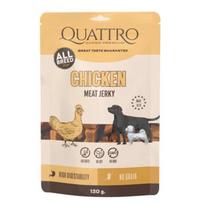 Quattro Jerky Chicken Fillets pašaro papildas suaugusiems šunims, 130 g
