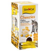 Gimcat Cheezies Display skanėstai katėms su kietuoju sūriu, 20x10g