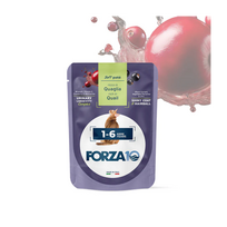 Forza 10 Adult paštetas katėms 1-6 m., su putpelių mėsa, 80 g