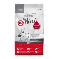 Platinum Adult Mini sausas maistas mažų veislių šunims su jautiena, 900 g