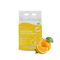 Tofu BeloCat apelsinų kvapo kraikas, 6 l / 2,5 kg