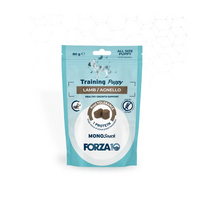 Forza 10 Mono Snack Training Puppy skanėstai šuniukams su ėriena, 80 g