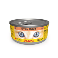 Josera Kitten Salmon begrūdis konservuotas pašaras jaunoms katėms su lašiša, 85 g