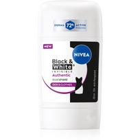 NIVEA Black & White Authentic pieštukinis antiperspirantas 72 val. 50 ml