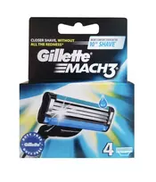 Gillette Mach3 Spare Heads 4 pcs