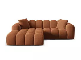 Left Corner Sofa, "Treno", 3 Seats, 240x184x70 Made in Europe
