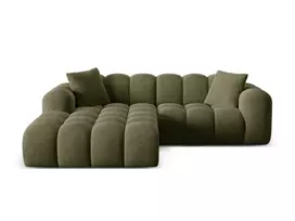 Left Corner Sofa, "Treno", 3 Seats, 240x184x70 Made in Europe