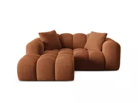 Left Corner Sofa, "Treno", 2 Seats, 180x164x70 Made in Europe