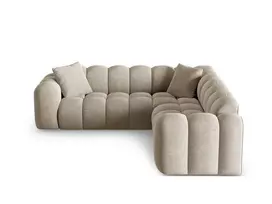 Symmetrical Corner Sofa, "Treno", 3 Seats, 240x240x70 Made in Europe