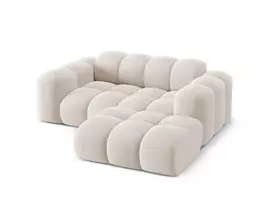Right Corner Sofa, "Treno", 2 Seats, 180x164x70 Made in Europe