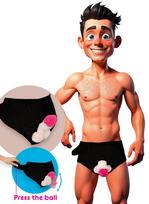Briefs with Inflatable Penis erotinė dovana