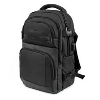 Wozinsky WPW-20L Kelioninis Kuprinė su Nešiojamojo Kompiuterio Kišeniu 40x20x25 cm Bagažui - Juoda