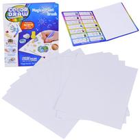 Color Draw dažymo popieriaus papildymas – 18 lapų LED teptukui ZA6166