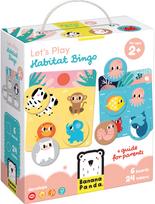 Lavinamasis žaidimas BANANAPANDA Let’s Play Habitat Bingo 2+