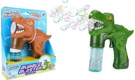 Muilo burbulų šautuvas WANNA BUBBLES Dino, su šviesa, 50 ml, įv. rūšių
