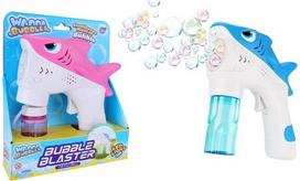 Muilo burbulų šautuvas WANNA BUBBLES Shark, su šviesa, 50 ml, įv. rūšių