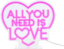 LED dekoracija LEGAMI All You Need Is Love