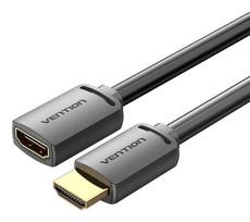 CABLE HDMI MALE/FEMALE 4K/0.5M BLACK AHCBD VENTION  AHCBD 6922794766846