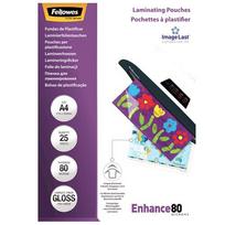 LAMINATOR POUCH IMAGELAST/A4 80 25PCS 5396205 FELLOWES  5396205 077511539626