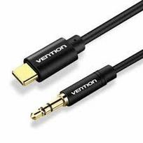 CABLE AUDIO 3.5MM TO USB-C/1.5M BLACK BGABG VENTION  BGABG 6922794734678