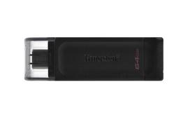 MEMORY DRIVE FLASH USB-C 64GB/DT70/64GB KINGSTON  DT70/64GB 740617305302