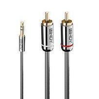 CABLE AUDIO 3.5MM TO PHONO/0.5M 35332 LINDY  35332 4002888353328