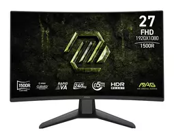 Monitor MAG 274CF X24 27inches/LED/FHD/CURVE/240Hz/Black