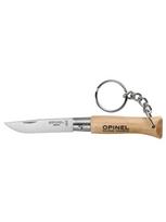 Opinel peilis Nr.4 buko rankena su pakabuku raktams – Žalia