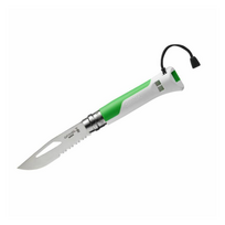 Opinel Outdoor Nr.8 nerūdijančio plieno ašmenimis – Žalia