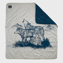 Kelioninė antklodė Therm-a-Rest Argo Blanket – Pilka su kalnais