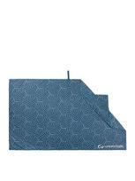 Kelioninis rankšluostis Lifeventure Soft Fibre Recycled Geometric Navy – Giant