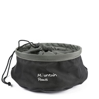 Dubenėlis šunų maistui Mountain Paws Collapsible Dog Food Bowl – Juoda