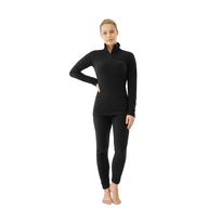 Moteriškų termo rūbų komplektas Base Layer Viking Arctica Lady Set – Juoda – L